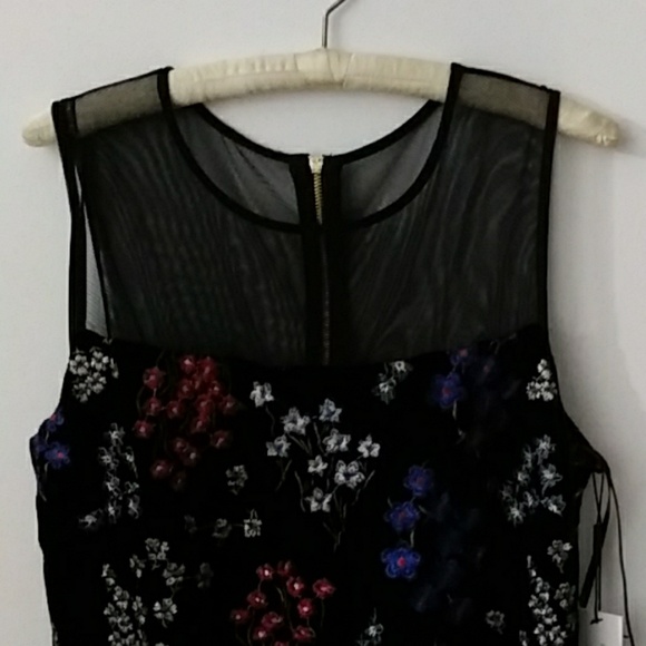 NWT Calvin Klein Midi Velour Dress - Picture 1 of 8